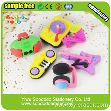 3D various customized animal shaped erasers